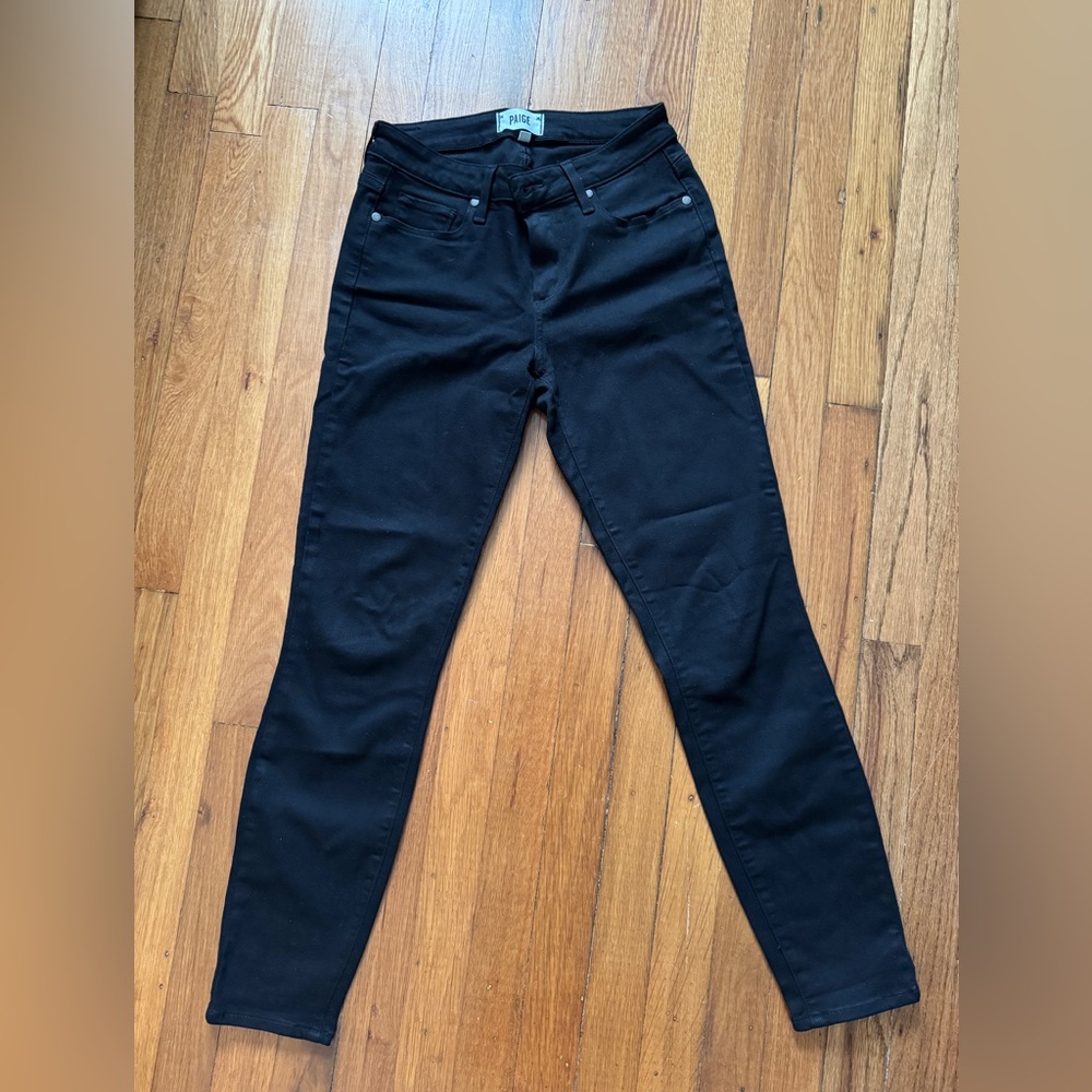 PAIGE Black Skinny Jeans for Women | only worn once, great condition